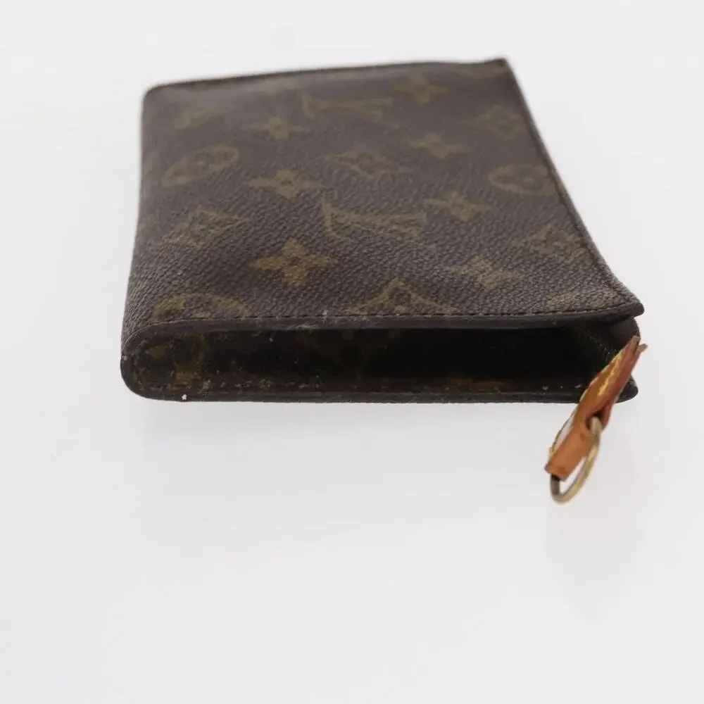 Louis Vuitton Monogram Bucket PM Accessory Pouch Brown